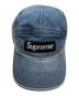 Supreme (シュプリーム) デニムキャップ インディゴ：8000円