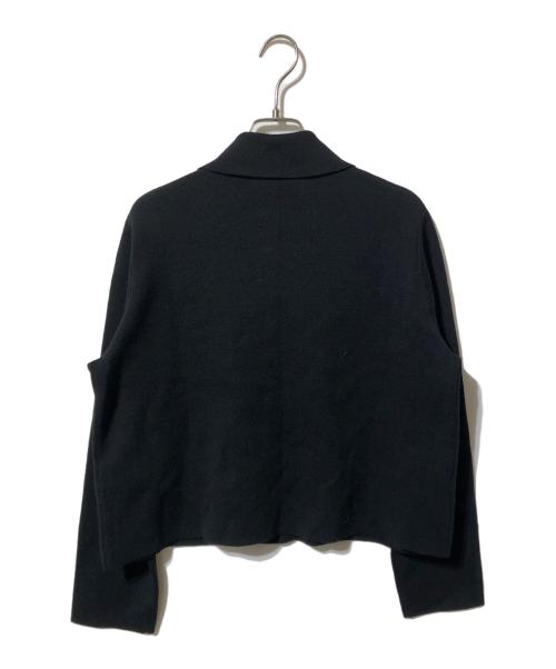 Sybilla（シビラ）Sybilla (シビラ) タイルモチーフニットジャケット ブラック サイズ:Freeの古着・服飾アイテム