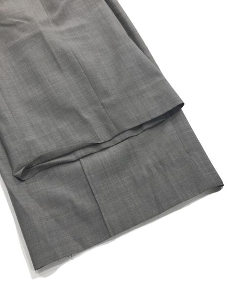 H BEAUTY&YOUTH（エイチ ビューティー&ユース）H BEAUTY&YOUTH (エイチ ビューティー&ユース) ウールミックススラックス ブラウン サイズ:Sの古着・服飾アイテム