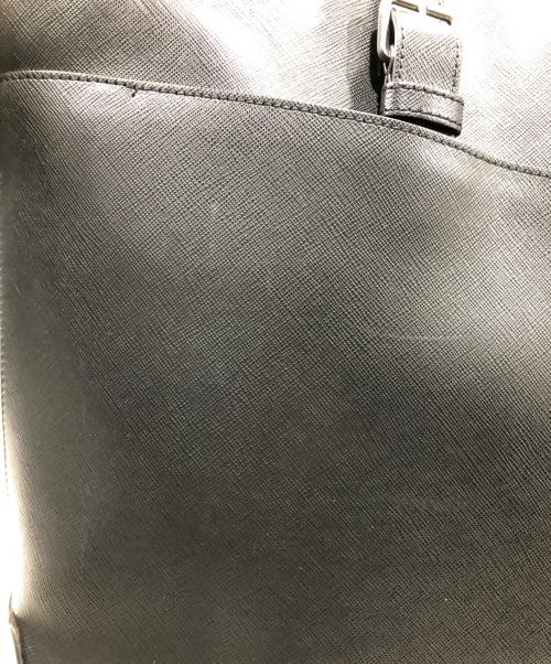 MONTBLANC（モンブラン）MONTBLANC (モンブラン) サルトリアルホリゾンタルレザートートバッグ ブラックの古着・服飾アイテム