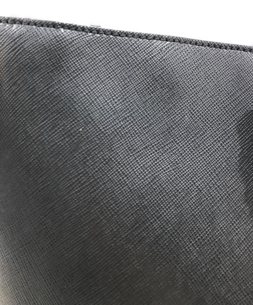 MONTBLANC（モンブラン）MONTBLANC (モンブラン) サルトリアルホリゾンタルレザートートバッグ ブラックの古着・服飾アイテム