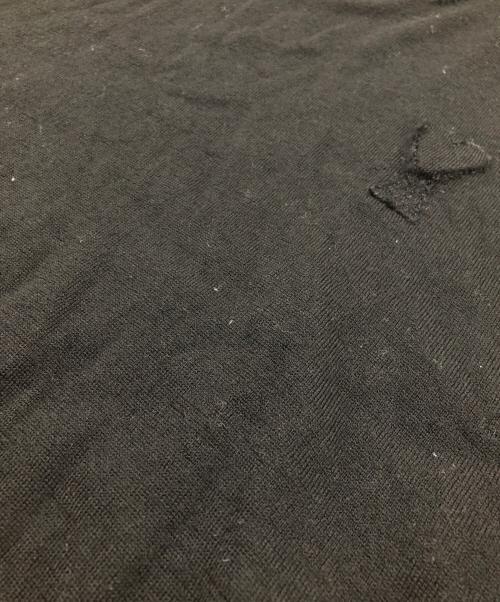 AMI Alexandre Mattiussi（アミアレクサンドルマテュッシ）AMI Alexandre Mattiussi (アミアレクサンドルマテュッシ) ハートロゴサマーニット ブラック サイズ:Sの古着・服飾アイテム