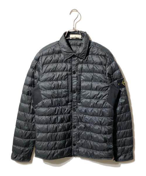 STONE ISLAND（ストーンアイランド）STONE ISLAND (ストーンアイランド) マイクロダウンジャケット / Micro Yarn Down Jacket ブラック サイズ:Sの古着・服飾アイテム