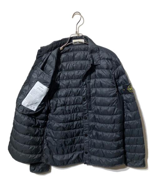 STONE ISLAND（ストーンアイランド）STONE ISLAND (ストーンアイランド) マイクロダウンジャケット / Micro Yarn Down Jacket ブラック サイズ:Sの古着・服飾アイテム
