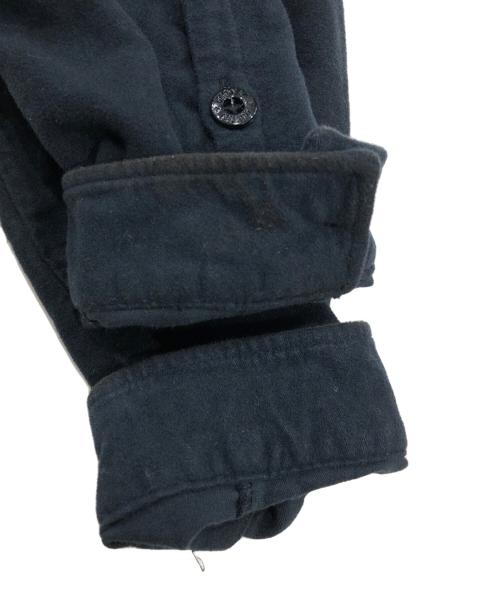 STONE ISLAND（ストーンアイランド）STONE ISLAND (ストーンアイランド) モールスキンシャツ / moleskin overshirt ブラック サイズ:Sの古着・服飾アイテム