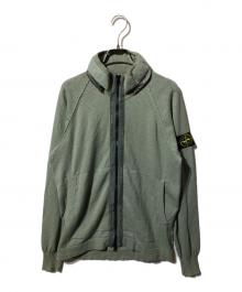STONE ISLAND（ストーンアイランド）の古着「ジップアップフーデッドジャケット」｜グリーン