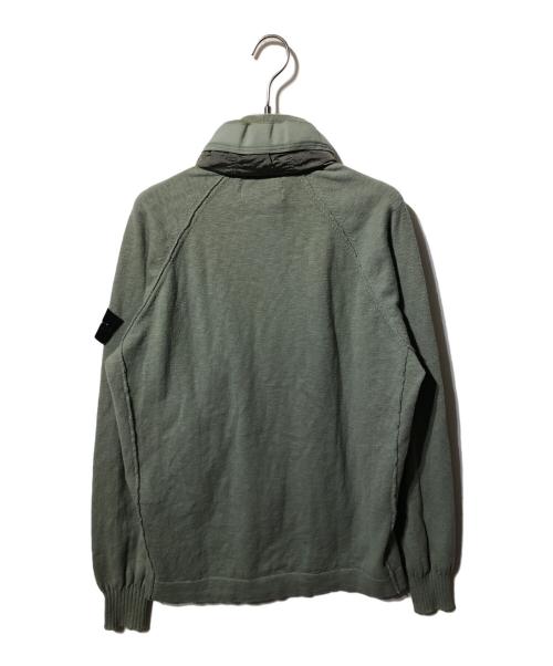 STONE ISLAND（ストーンアイランド）STONE ISLAND (ストーンアイランド) ジップアップフーデッドジャケット グリーン サイズ:Sの古着・服飾アイテム