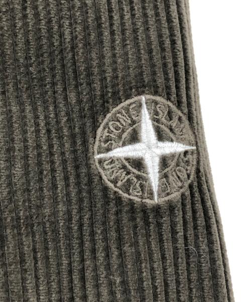 STONE ISLAND（ストーンアイランド）STONE ISLAND (ストーンアイランド) コーデュロイシャツ / Corduroy Logo Shirt ブラウン サイズ:Sの古着・服飾アイテム