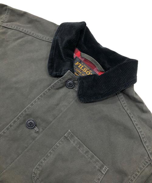 FILSON（フィルソン）FILSON (フィルソン) キャンバスアウトフィッター ジャケット カーキ サイズ:Ｌの古着・服飾アイテム