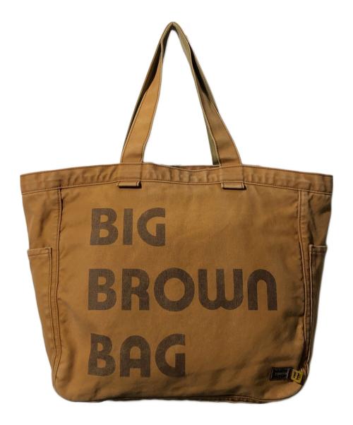 PORTER（ポーター）PORTER (ポーター) BROWN by 2-tacs (ブラウンバイツータックス) BIG BROWN BAG / ビッグブラウンバッグ ブラウンの古着・服飾アイテム