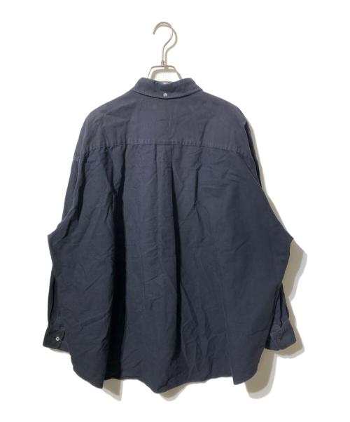 Graphpaper（グラフペーパー）Graphpaper (グラフペーパー) Oxford Oversized B.D Shirt（オックスフォード　オーバーサイズ　ボタンダウン　シャツ） ブラック サイズ:FREEの古着・服飾アイテム