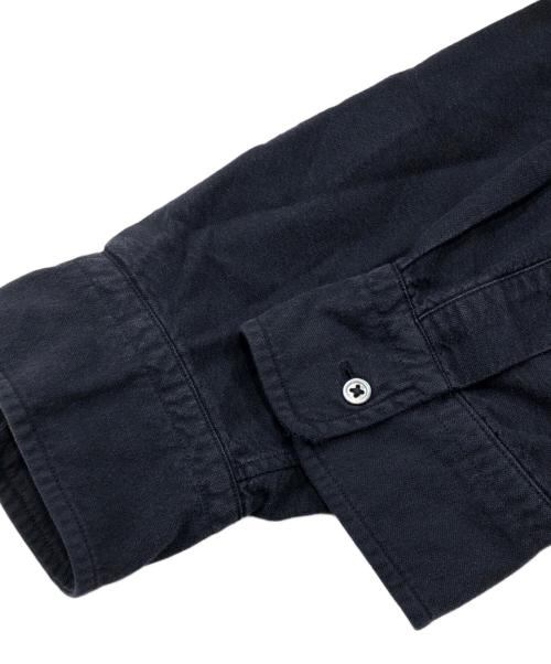 Graphpaper（グラフペーパー）Graphpaper (グラフペーパー) Oxford Oversized B.D Shirt（オックスフォード　オーバーサイズ　ボタンダウン　シャツ） ブラック サイズ:FREEの古着・服飾アイテム