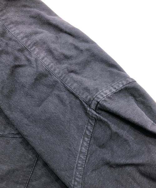 Graphpaper（グラフペーパー）Graphpaper (グラフペーパー) Oxford Oversized B.D Shirt（オックスフォード　オーバーサイズ　ボタンダウン　シャツ） ブラック サイズ:FREEの古着・服飾アイテム