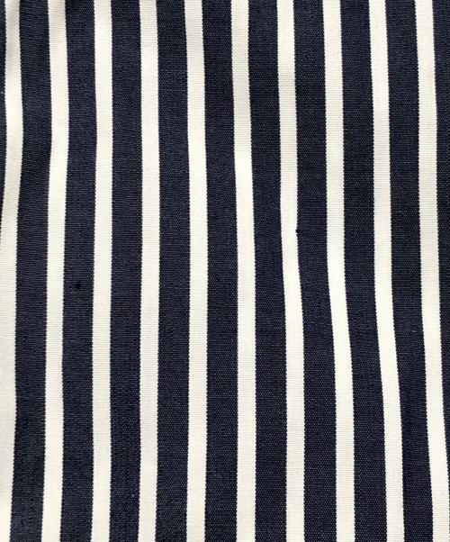 miffew（ミフュー）miffew (ミフュー) ロングダウンシャツ ホワイト×ネイビー サイズ:3の古着・服飾アイテム