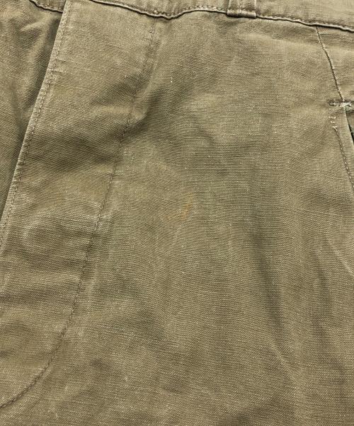 French Army（フランス軍）French Army (フランス軍) M-47コットンツイルカーゴパンツ ブラウン サイズ:43の古着・服飾アイテム