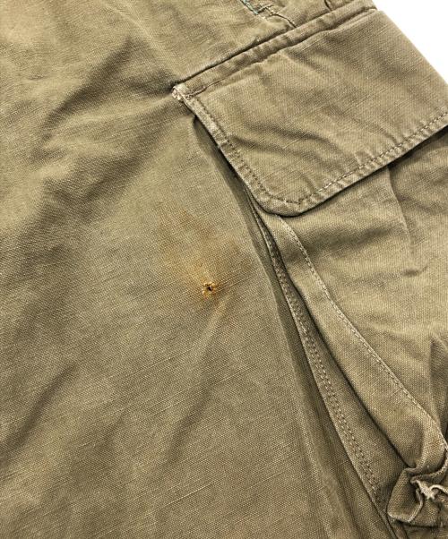 French Army（フランス軍）French Army (フランス軍) M-47コットンツイルカーゴパンツ ブラウン サイズ:43の古着・服飾アイテム