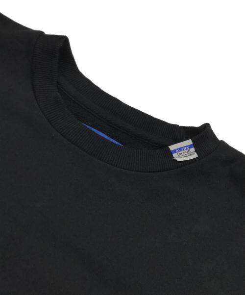 MIHARA YASUHIRO in・stru(men-tal).（ミハラヤスヒロ）MIHARA YASUHIRO in・stru(men-tal). (ミハラヤスヒロ) French Terry Pullover スウェット ブラック サイズ:44の古着・服飾アイテム