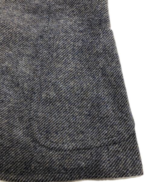 BOGLIOLI（ボリオリ）BOGLIOLI (ボリオリ) ウールシルクヘリンボーン2Ｂテーラードジャケット グレー サイズ:48の古着・服飾アイテム