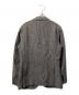 BOGLIOLI (ボリオリ) ウールシルクヘリンボーン2Ｂテーラードジャケット グレー サイズ:48：18000円
