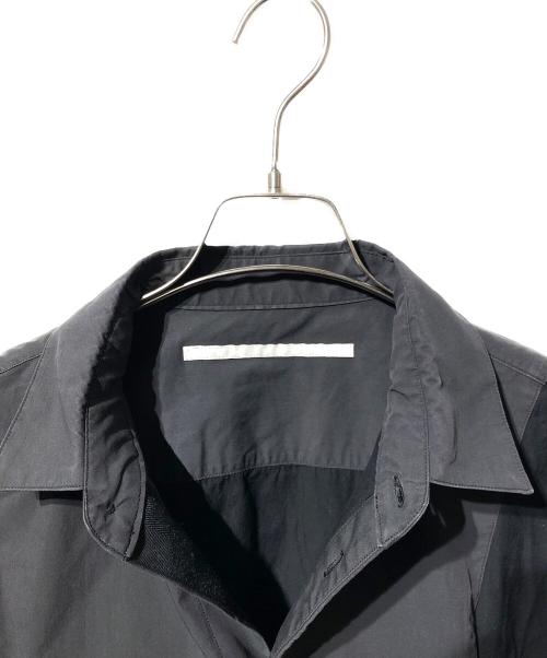 Tamme（タム）Tamme (タム) レイヤードロングシャツ ブラック サイズ:SIZE Lの古着・服飾アイテム