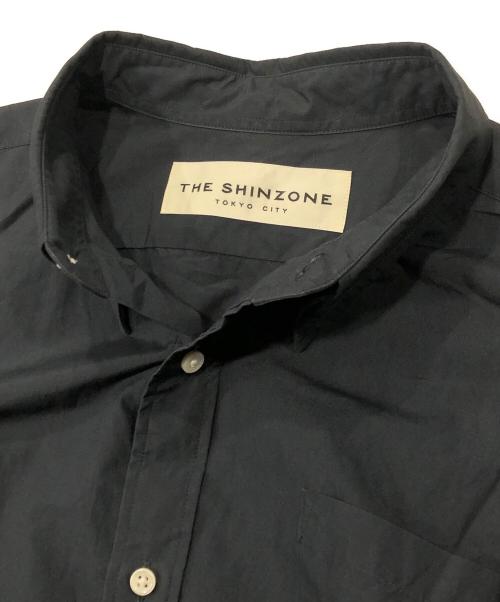 THE SHINZONE（ザ シンゾーン）THE SHINZONE (ザ シンゾーン) ショートシャツ ネイビー サイズ:36の古着・服飾アイテム
