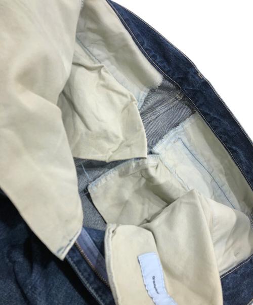 Graphpaper（グラフペーパー）Graphpaper (グラフペーパー) Selvage Denim TwoTuck Pants（セルヴィッジ　デニム　ツータック　パンツ） インディゴ サイズ:2の古着・服飾アイテム
