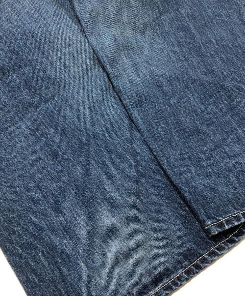 Graphpaper（グラフペーパー）Graphpaper (グラフペーパー) Selvage Denim TwoTuck Pants（セルヴィッジ　デニム　ツータック　パンツ） インディゴ サイズ:2の古着・服飾アイテム