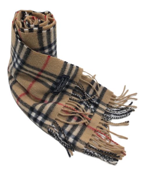 Burberry's（バーバリーズ）Burberry's (バーバリーズ) ノヴァチェックウールマフラー ブラウンの古着・服飾アイテム
