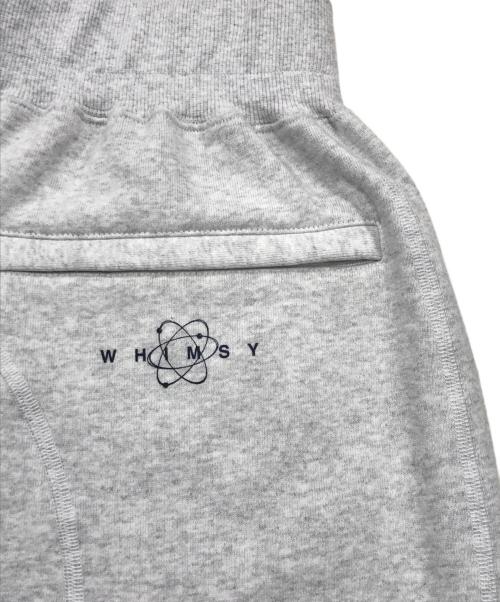 WHIMSY（ウィムジー）WHIMSY (ウィムジー) STICHED SWEAT PANT/ステッチスウェットパンツ グレー サイズ:Mの古着・服飾アイテム