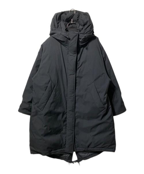 Spick and Span（スピックアンドスパン）Spick and Span (スピックアンドスパン) 撥水フーデッドダウンコート ブラック サイズ:36の古着・服飾アイテム