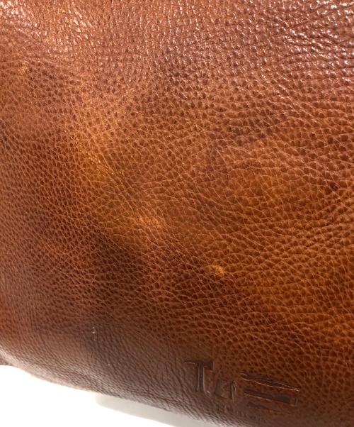 genten（ゲンテン）genten (ゲンテン) レザーショルダーバッグ ブラウンの古着・服飾アイテム