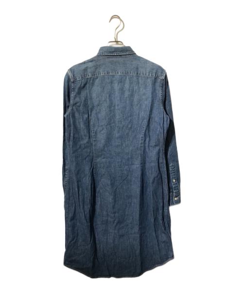 RALPH LAUREN（ラルフローレン）RALPH LAUREN (ラルフローレン) デニムシャツワンピース/長袖ワンピース インディゴ サイズ:Lの古着・服飾アイテム