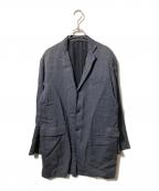 COMOLIコモリ）の古着「リネン3Bジャケット」｜ネイビー