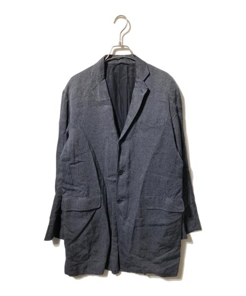 COMOLI（コモリ）COMOLI (コモリ) リネン3Bジャケット ネイビー サイズ:34の古着・服飾アイテム
