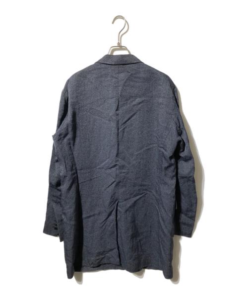 COMOLI（コモリ）COMOLI (コモリ) リネン3Bジャケット ネイビー サイズ:34の古着・服飾アイテム