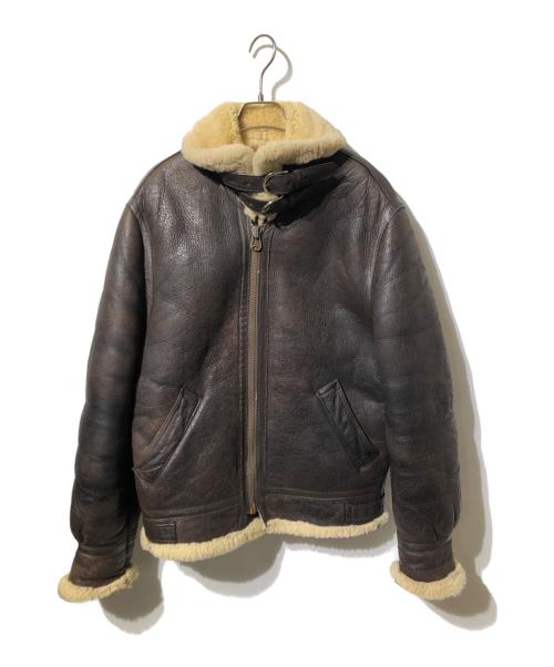 SCHOTT BROS.（ショット）SCHOTT BROS. (ショット) B-3ムートンフライトジャケット ブラウン サイズ:38の古着・服飾アイテム
