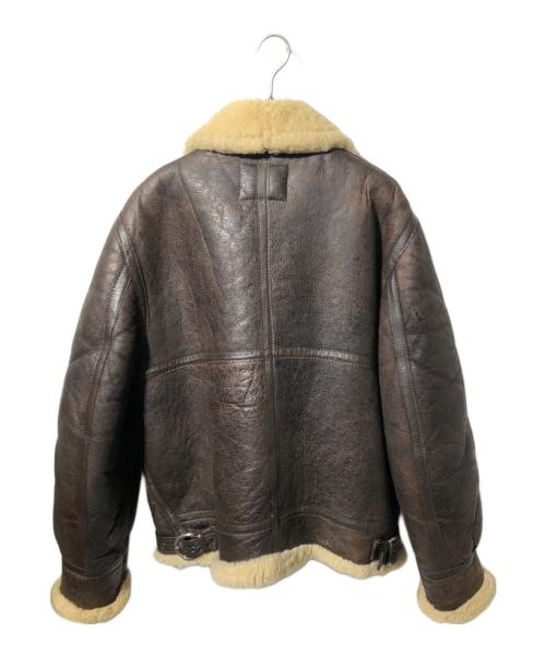 SCHOTT BROS.（ショット）SCHOTT BROS. (ショット) B-3ムートンフライトジャケット ブラウン サイズ:38の古着・服飾アイテム