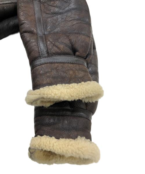 SCHOTT BROS.（ショット）SCHOTT BROS. (ショット) B-3ムートンフライトジャケット ブラウン サイズ:38の古着・服飾アイテム