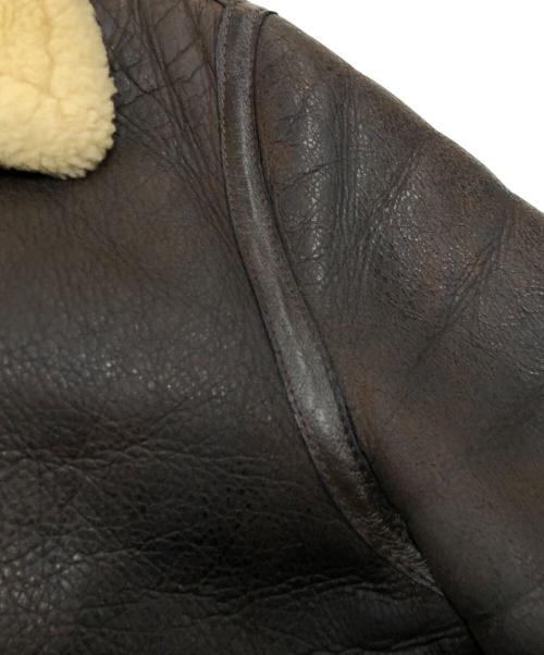 SCHOTT BROS.（ショット）SCHOTT BROS. (ショット) B-3ムートンフライトジャケット ブラウン サイズ:38の古着・服飾アイテム