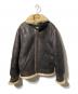 SCHOTT BROS.（ショット）の古着「B-3ムートンフライトジャケット」｜ブラウン