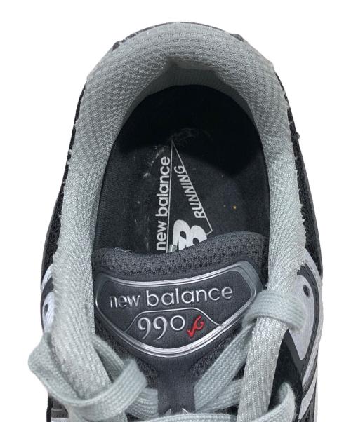 NEW BALANCE（ニューバランス）NEW BALANCE (ニューバランス) M990BK6 ブラック サイズ:27.5の古着・服飾アイテム