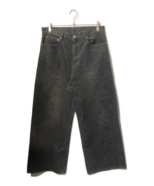 JOURNAL STANDARD（ジャーナルスタンダード）JOURNAL STANDARD (ジャーナルスタンダード) デニムキャノン 5ポケット フェードダイデニムパンツ ブラック サイズ:Lの古着・服飾アイテム