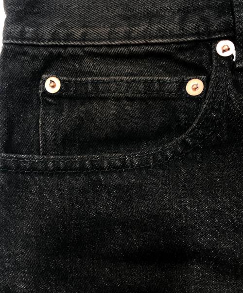 JOURNAL STANDARD（ジャーナルスタンダード）JOURNAL STANDARD (ジャーナルスタンダード) デニムキャノン 5ポケット フェードダイデニムパンツ ブラック サイズ:Lの古着・服飾アイテム