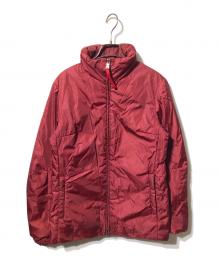 PRADA SPORTS（プラダスポーツ）の古着「ジップアップナイロンジャケットケット」｜レッド