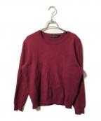 ALEXANDER McQUEENアレキサンダーマックイーン）の古着「スカルニット」｜レッド