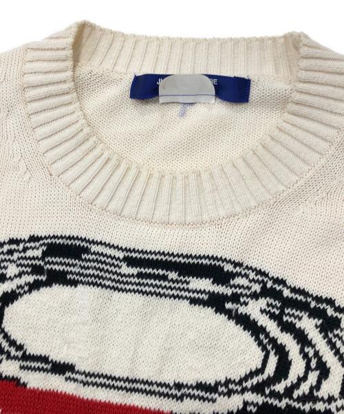 COMME des GARCONS JUNYA WATANABE MAN（コム デ ギャルソン ジュンヤ ワタナベ マン）COMME des GARCONS JUNYA WATANABE MAN (コム デ ギャルソン ジュンヤ ワタナベ マン) ANDY WARHOL KNIT ベージュ サイズ:Sの古着・服飾アイテム