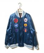 Needlesニードルズ）の古着「Award Jacket-Acetate Sateen」｜ブルー