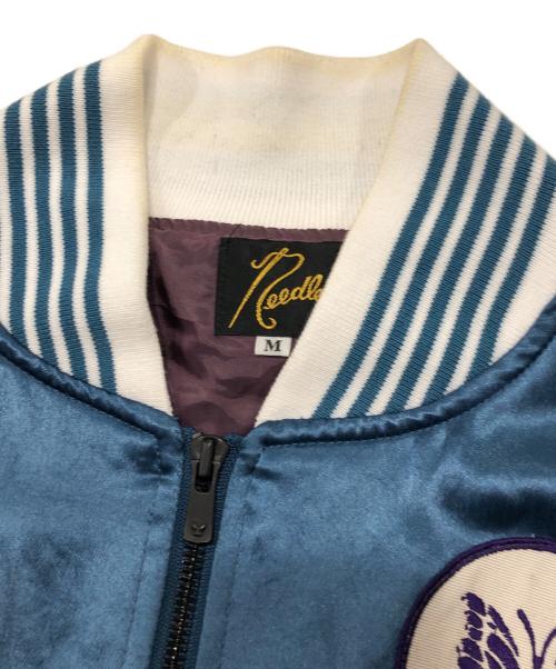 Needles（ニードルズ）Needles (ニードルズ) Award Jacket-Acetate Sateen ブルー サイズ:Mの古着・服飾アイテム