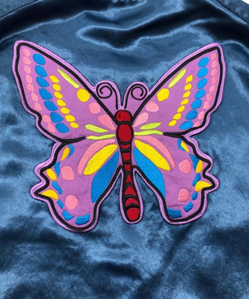 Needles（ニードルズ）Needles (ニードルズ) Award Jacket-Acetate Sateen ブルー サイズ:Mの古着・服飾アイテム