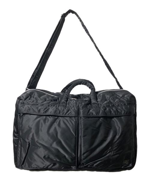 PORTER（ポーター）PORTER (ポーター) タンカー2WAYボストンバッグ ブラックの古着・服飾アイテム